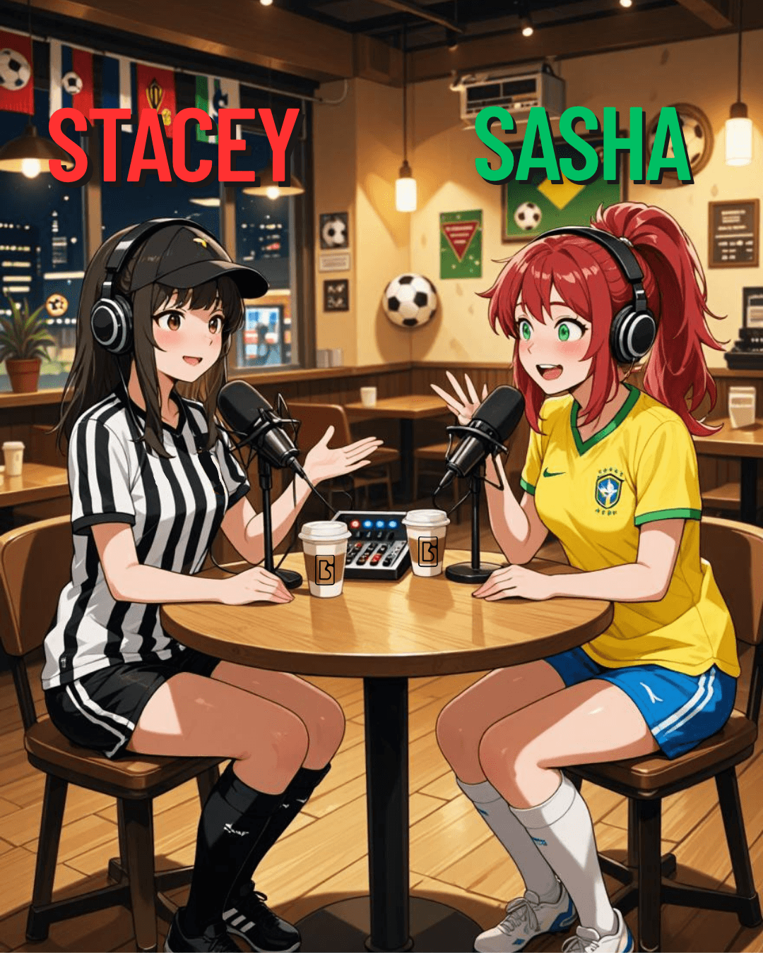 Part 1
Radio Barista Girls launches its first World Cup 2026 podcast episode ☕🎙️ featuring Stacey and Sasha discussing what football really is, why it’s worth watching even as a beginner, and which teams Sasha will be cheering for this season ⚽✨