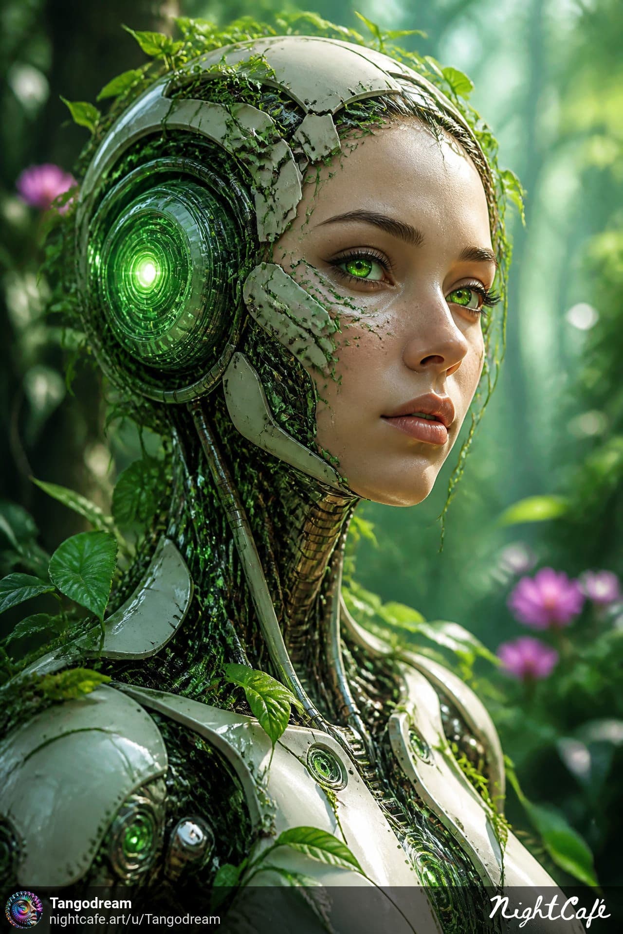 Fusion of human, plant, & tech.