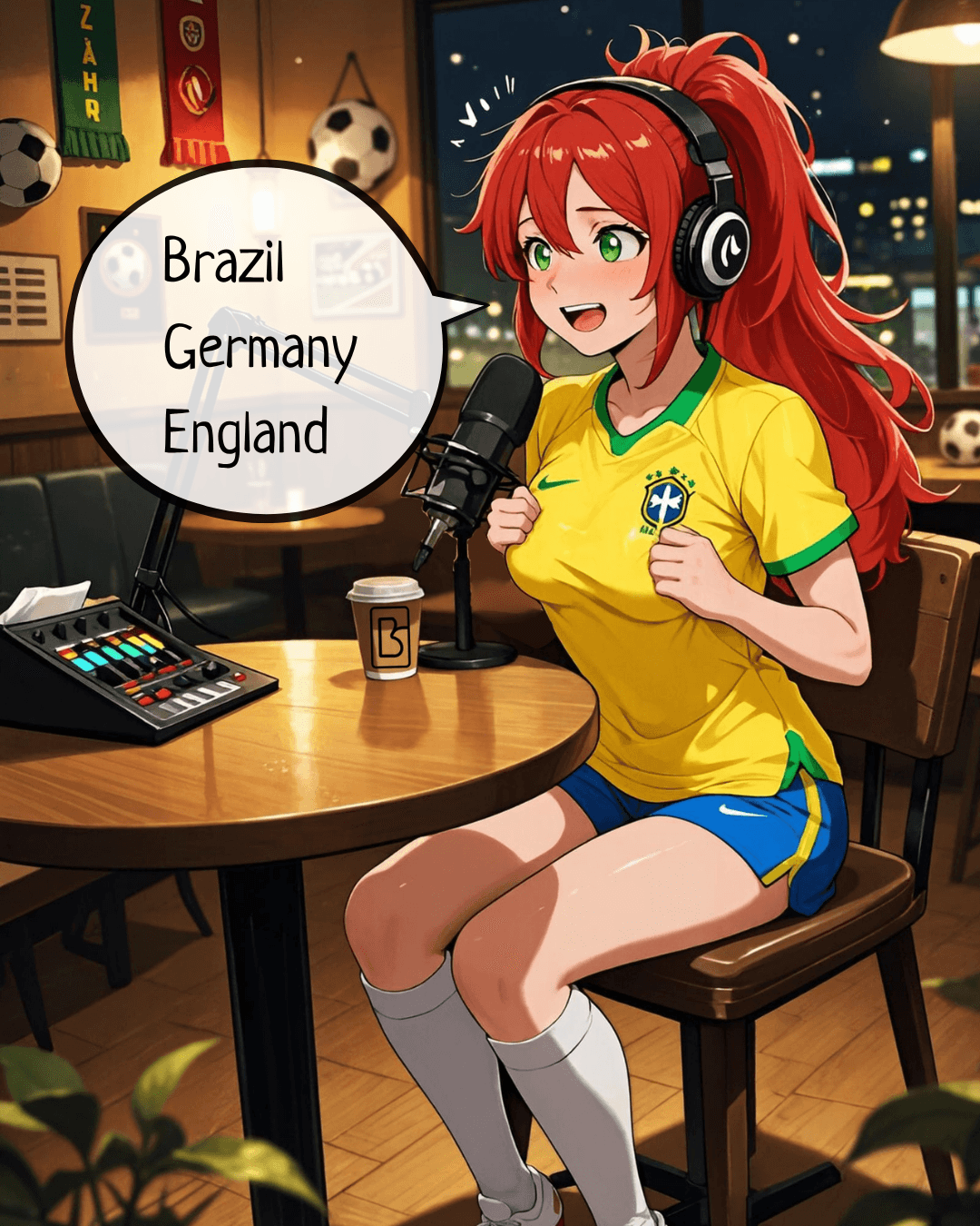 Part 2. 
Radio Barista Girls launches its first World Cup 2026 podcast episode ☕🎙️ featuring Stacey and Sasha discussing what football really is, why it’s worth watching even as a beginner, and which teams Sasha will be cheering for this season ⚽✨