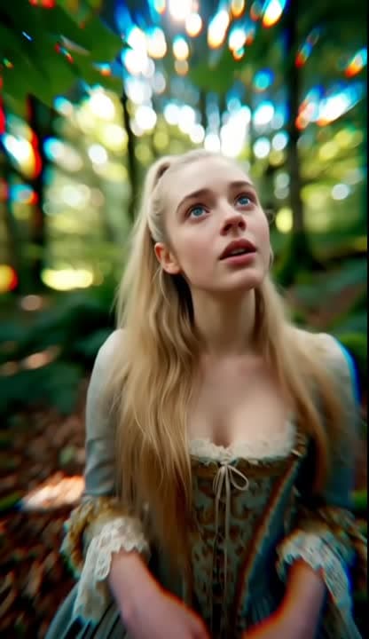Riley in Wonderland, made in Mage.Space