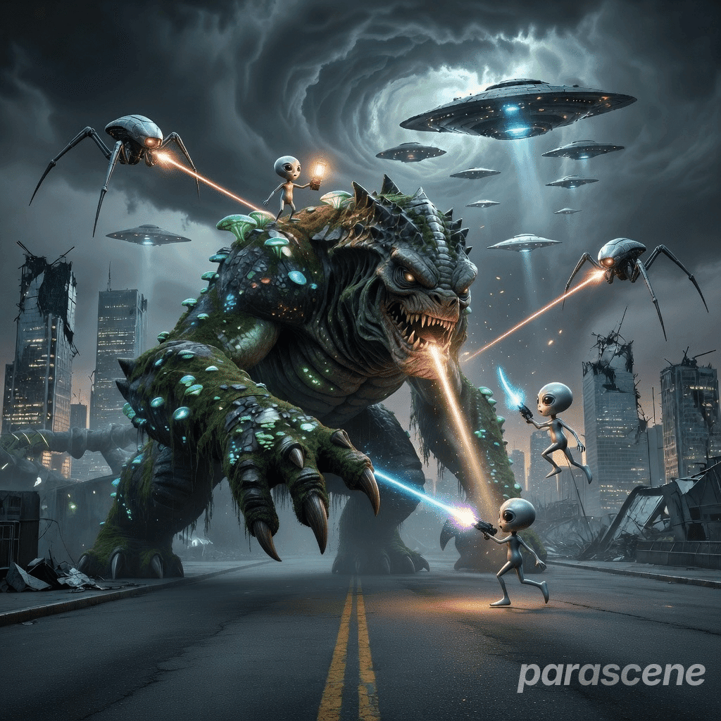  Monsters vs Aliens [July Challenge]