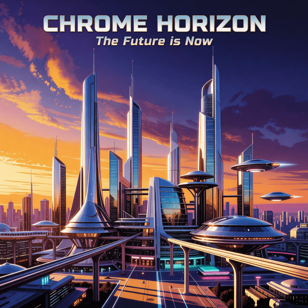 retro-futurist city #aiart