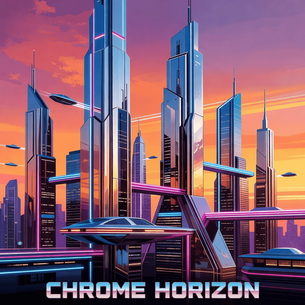 retro-futurist city #aiart