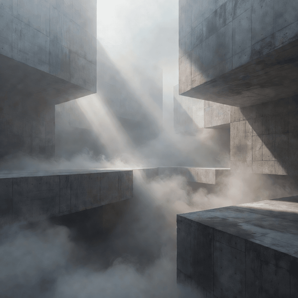 brutalist dreamscape #aiart