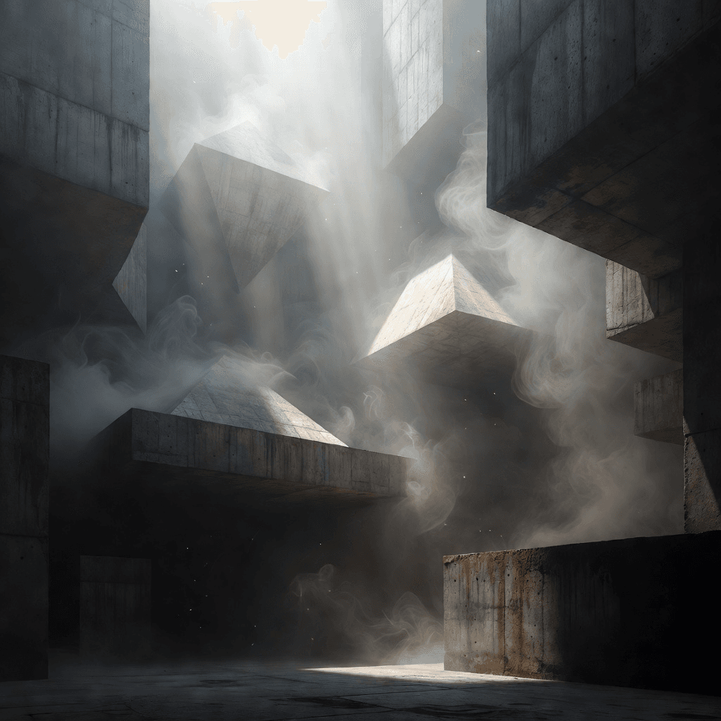 brutalist dreamscape #aiart