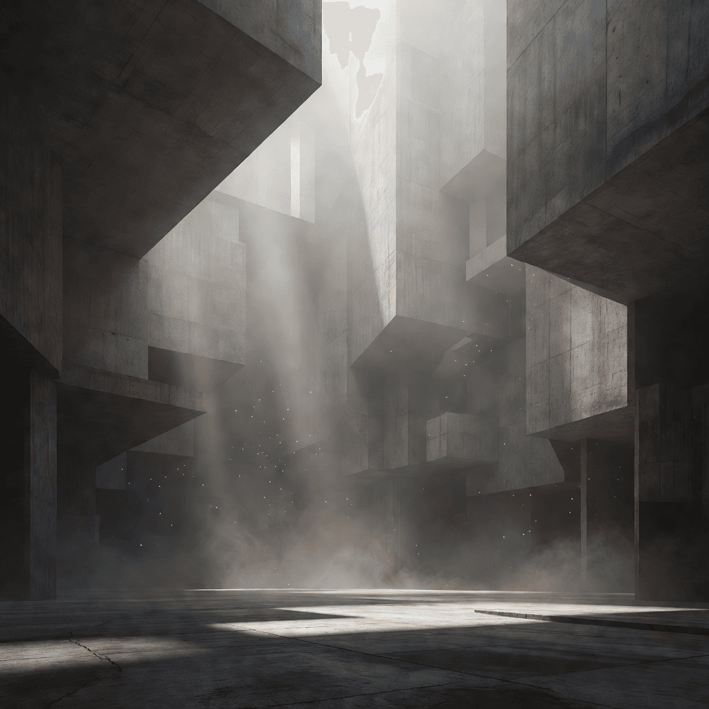 brutalist dreamscape #aiart