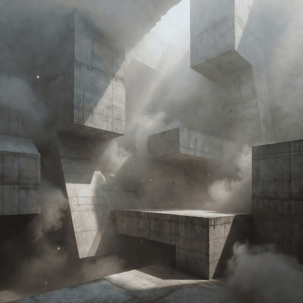brutalist dreamscape #aiart