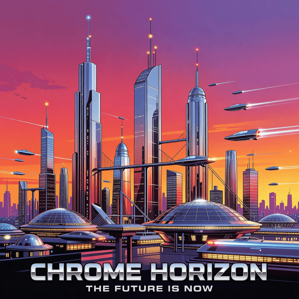 retro-futurist city #aiart
