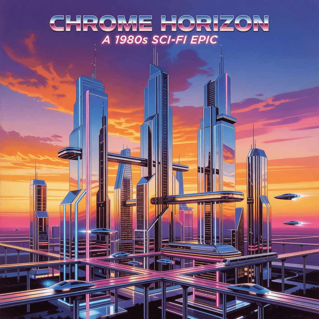 retro-futurist city #aiart