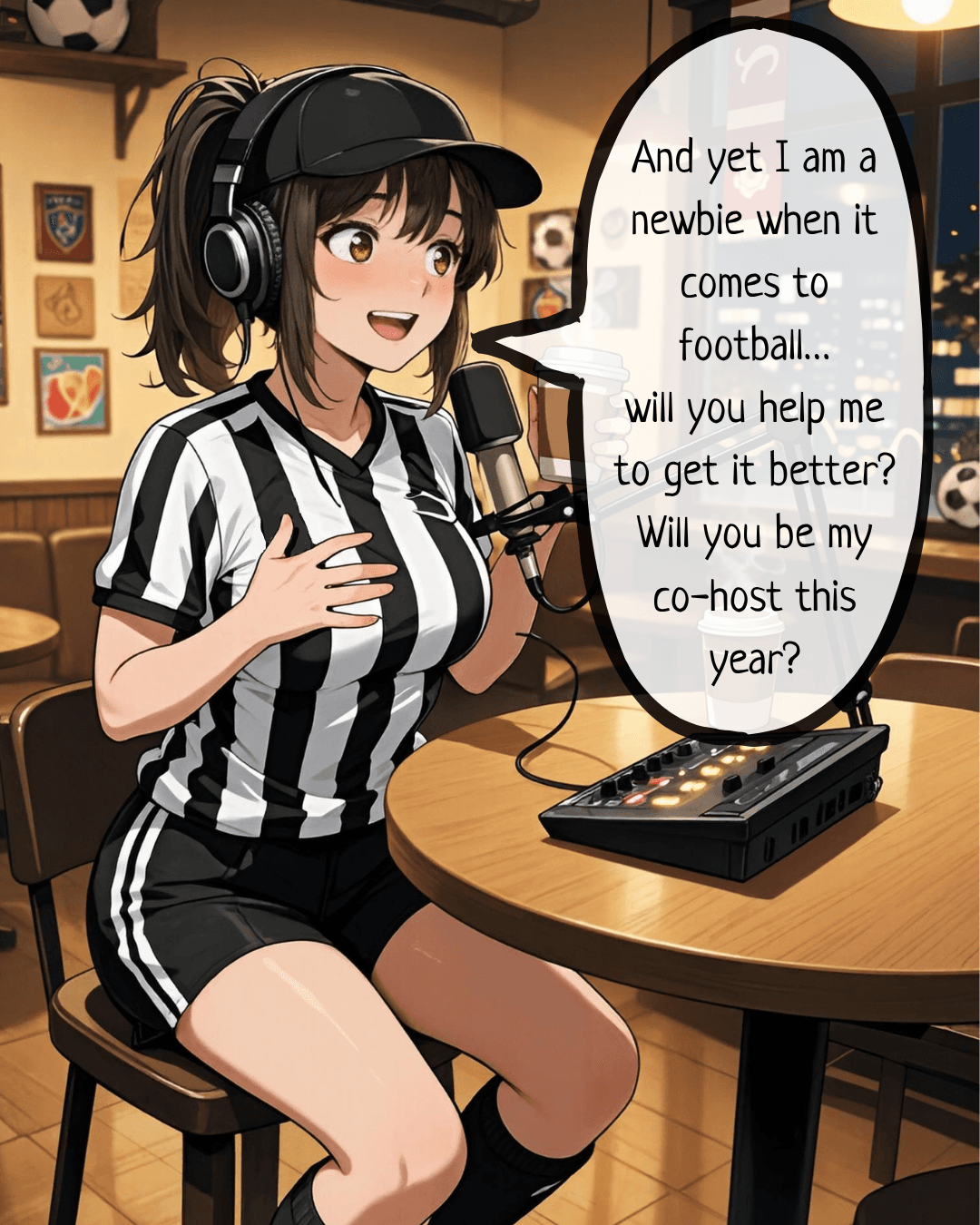 Part 2.
Radio Barista Girls launches its first World Cup 2026 podcast episode ☕🎙️ featuring Stacey and Sasha discussing what football really is, why it’s worth watching even as a beginner, and which teams Sasha will be cheering for this season ⚽✨