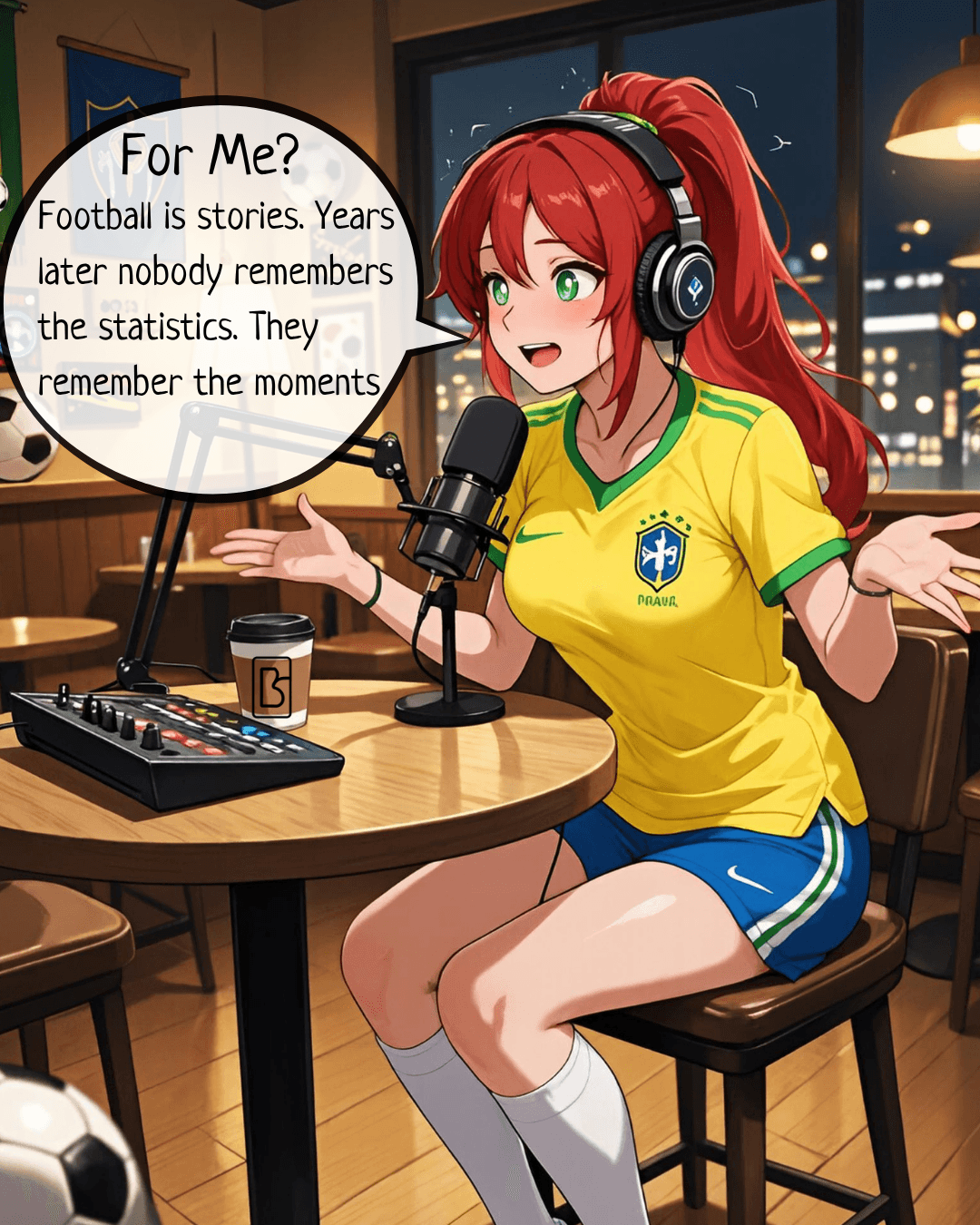 Part 1
Radio Barista Girls launches its first World Cup 2026 podcast episode ☕🎙️ featuring Stacey and Sasha discussing what football really is, why it’s worth watching even as a beginner, and which teams Sasha will be cheering for this season ⚽✨