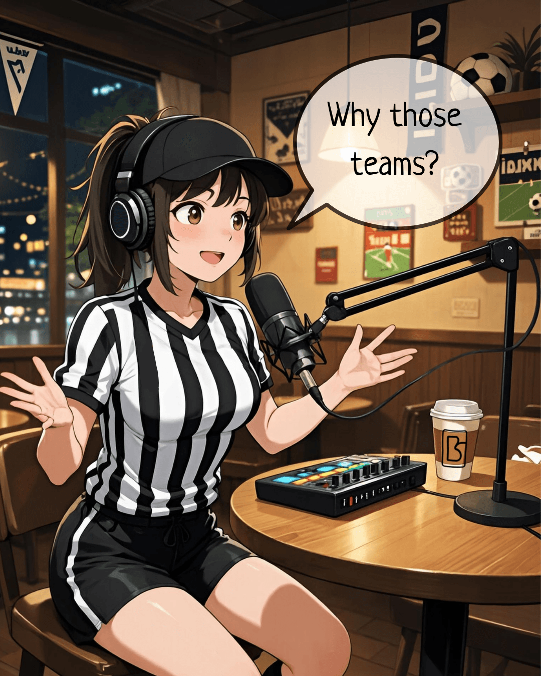 Part 2.
Radio Barista Girls launches its first World Cup 2026 podcast episode ☕🎙️ featuring Stacey and Sasha discussing what football really is, why it’s worth watching even as a beginner, and which teams Sasha will be cheering for this season ⚽✨