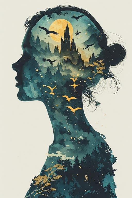 Double Exposure, made in Perchance