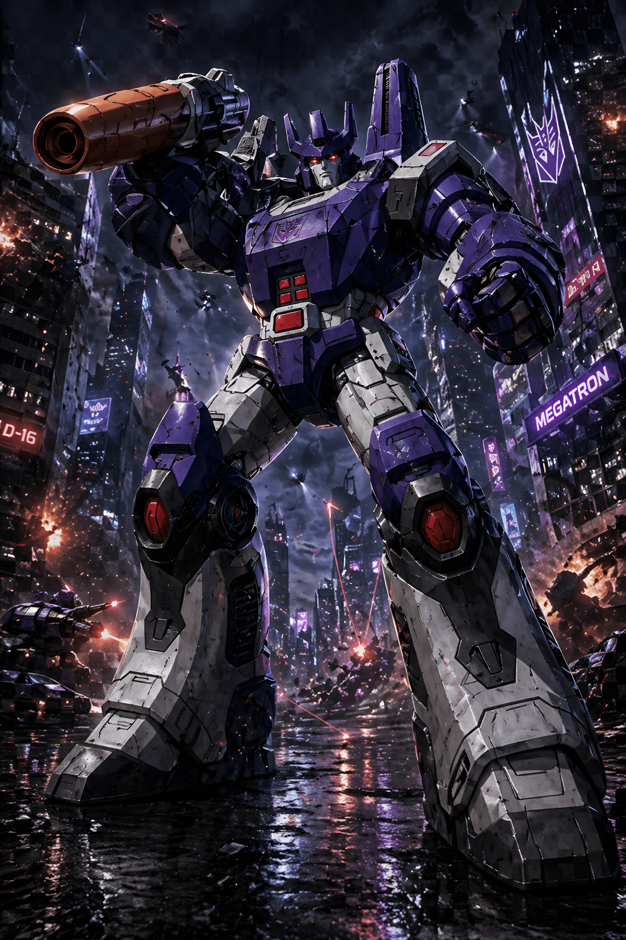 Galvatron from G1 Transformers