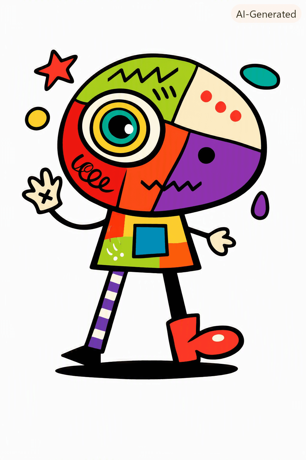 Based on two images of my Meta AI experiment I made a prompt for #quirky #abstract #figures every AI interprets a bit different. The first one is made with Google Flow, the second with Gentube and the third with Copilot. If you want to try it you find the prompt here: https://www.reddit.com/r/AI_Forge/s/LUq9Q2xRIq