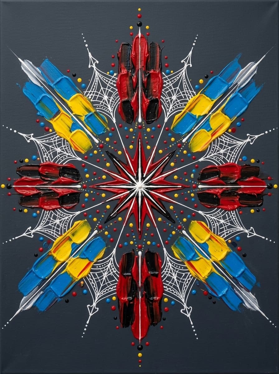 Some more #Abstracts with are made with experimental prompts which I shared here: https://www.reddit.com/r/aiArt/s/c2rpXE4jvq
