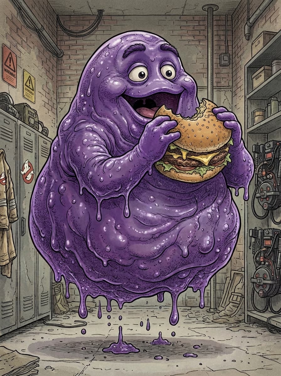 Some #Monster #Mashups I created for a reddit challenge: Grimler (Grimace from McD & Slimer), Itto (Ditto from Pokémon & It from Stephen King), Kingler Kong (Kingler from Pokémon & King Kong), Pichulhu (Pichu from Pokémon and Chthulhu), Bedrilljuice (Beedrill from Pokémon & Beetlejuice), Count Cookie (Count Count & Cookie Monster - both from Sesame Street), Pozilla (Po from Teletubbies & Godzilla), Leprecorn (Leprechaun from the movie & a unicorn), Ernie Krueger (Ernie from Sesame Street & Freddy Krueger)