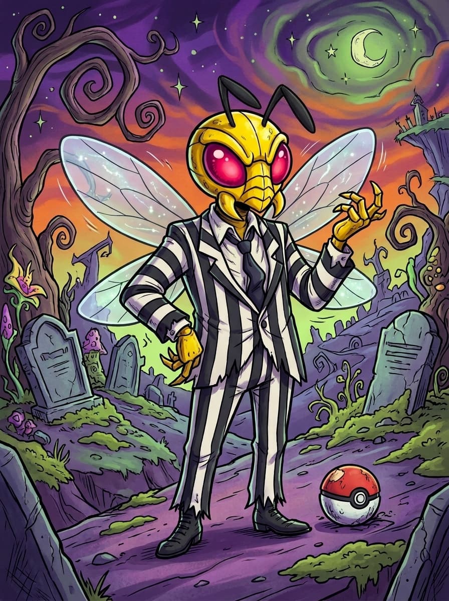 Some #Monster #Mashups I created for a reddit challenge: Grimler (Grimace from McD & Slimer), Itto (Ditto from Pokémon & It from Stephen King), Kingler Kong (Kingler from Pokémon & King Kong), Pichulhu (Pichu from Pokémon and Chthulhu), Bedrilljuice (Beedrill from Pokémon & Beetlejuice), Count Cookie (Count Count & Cookie Monster - both from Sesame Street), Pozilla (Po from Teletubbies & Godzilla), Leprecorn (Leprechaun from the movie & a unicorn), Ernie Krueger (Ernie from Sesame Street & Freddy Krueger)