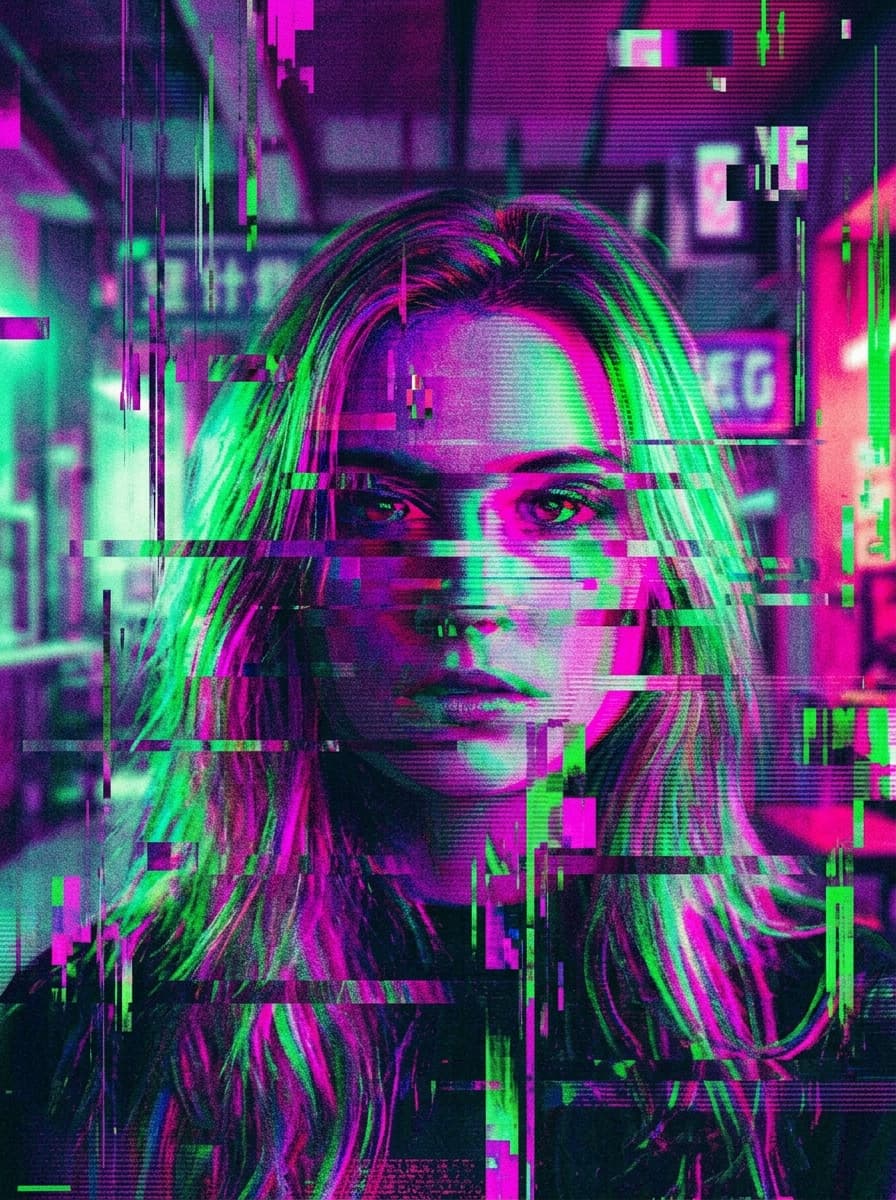 Another #glitch #girl