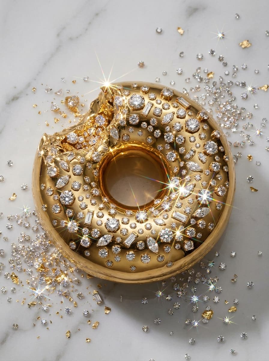 A #decadent #donut. π€ Made with Google Flow