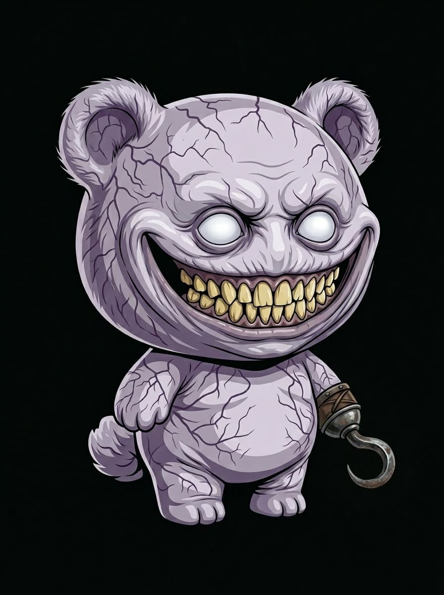 Modified the eyes a bit and gave him a hook.