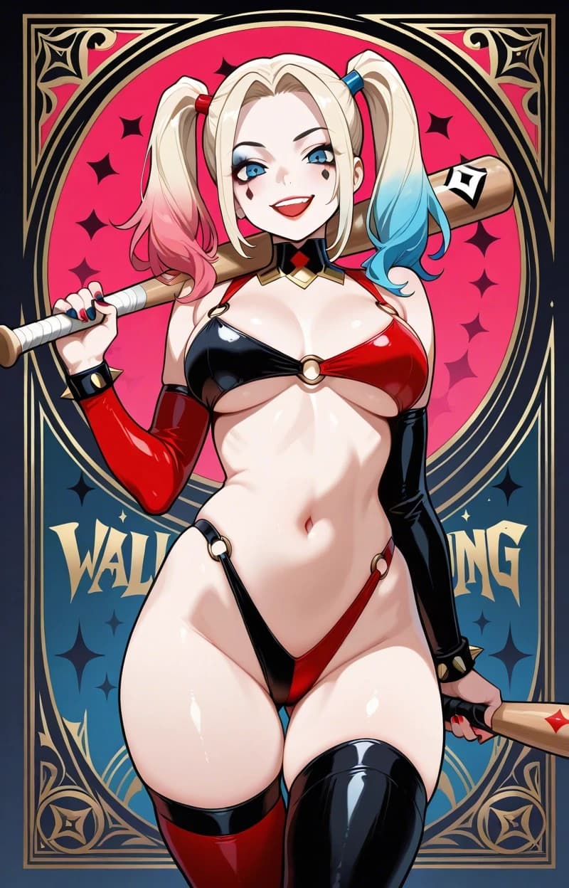 Harley Quinn, made in MonAI