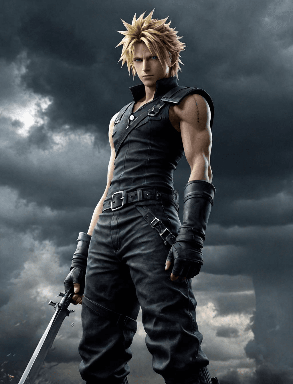 Cloud Strife, made in ImageLabs