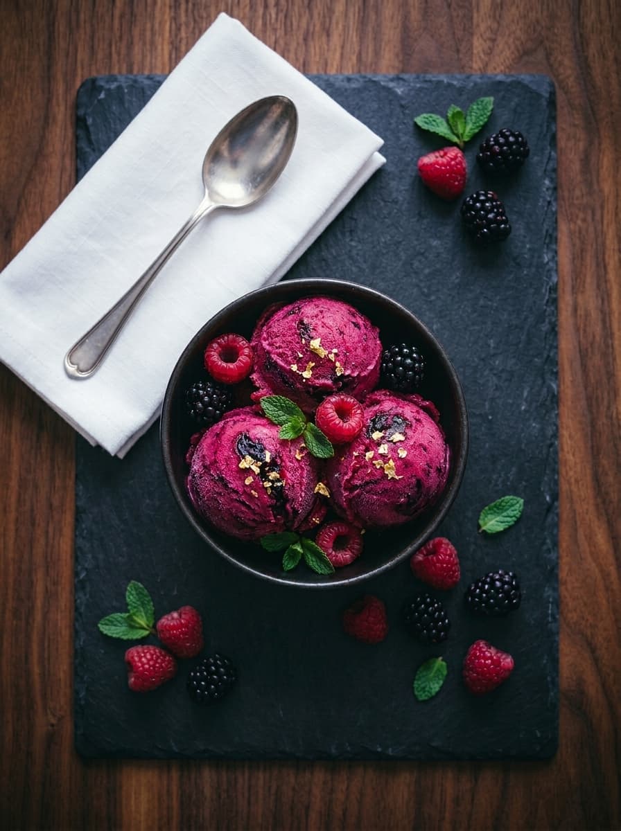 Tried to make a #professional #food #photogtaphy (like it's made in studios) out of the #abstract in image 2. A family member told me that the #icecream doesn't look realistic, but like plastic and that the napkin is distracting and stuff...