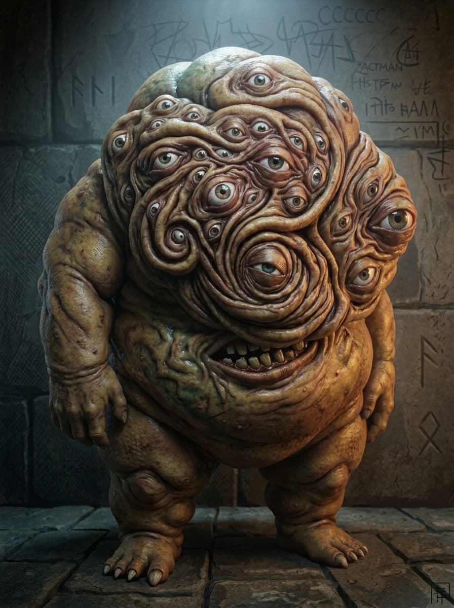 A #monster #character I made out of the last image