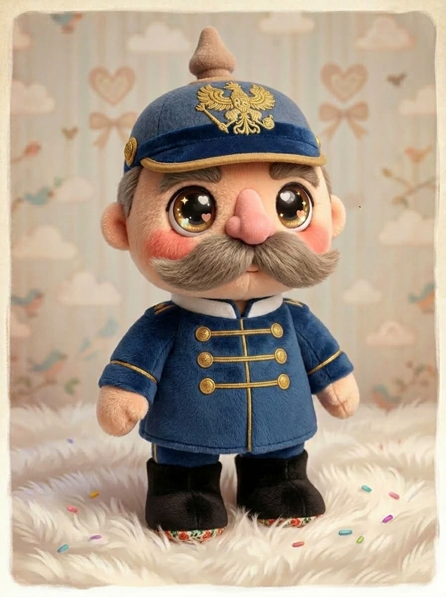 A #plush #toy Otto von #Bismarck