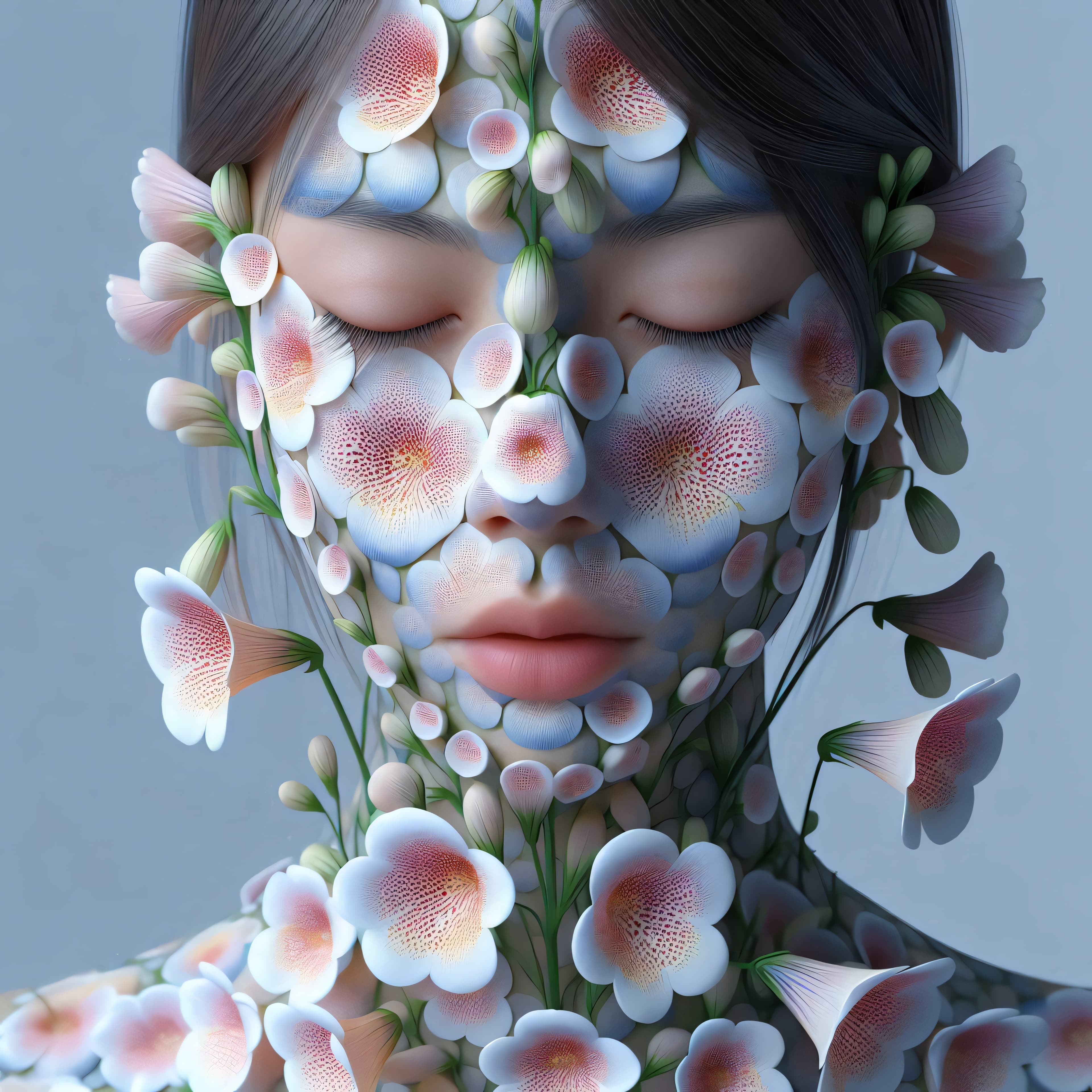 Created by Flowers and Nature