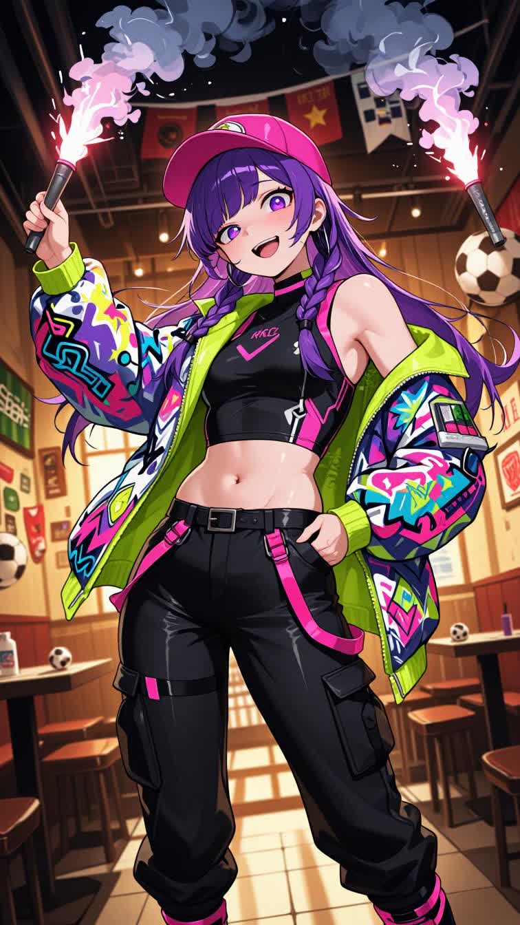Kiko describes World Cup 2026 as this wild, uncontrollable fan energy that completely takes over you ⚽💜 One moment you’re just watching the games, and the next you’re fully inside it — carried away far, far beyond what you planned… just try not to go too far 😉