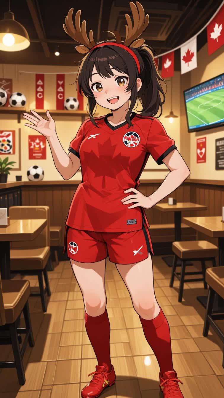 World Cup 2026 mascots are here 😌⚽🐾 From Mexico’s jaguar Zayu, to USA’s eagle Clutch, and Canada’s moose Maple — we’re bringing all three into Barista Girls for a cozy café-style football watch party. Which mascot are you rooting for today? ☕📣