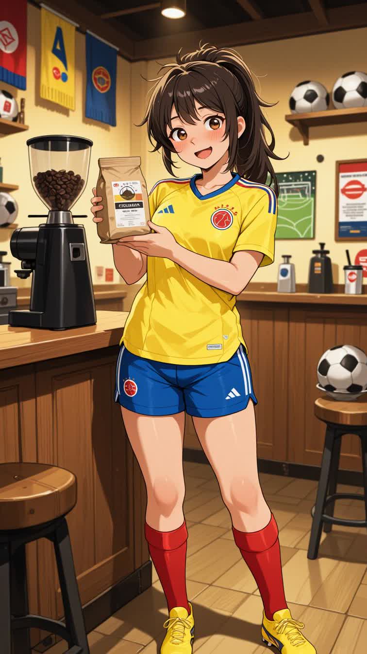 We almost forgot we're a coffee shop first โ๐ So we're starting a new World Cup 2026 series: Coffee Countries of the World Cup ๐โฝ First stop โ Colombia ๐จ๐ด with sweet caramel notes, ripe berries, and a rich chocolate finish that feels like a trip straight into the Andes โโจ