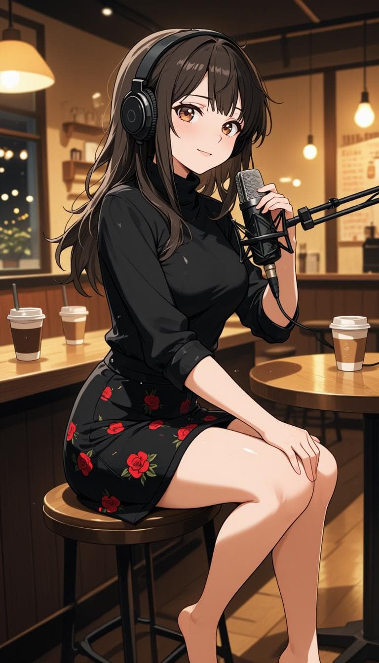 This is Radio BaristaGirls and I’m your host Stacey ☕📻 — Instagram still hasn’t unbanned us, but your favorite barista Mia just appeared in a brand new lofi video, so let’s kill some time together 😏🎧