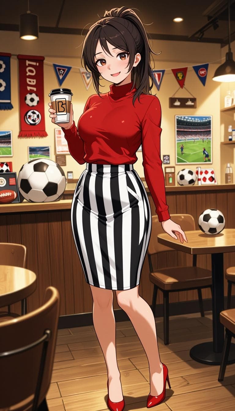 Summer has officially arrived at Barista Girls ☀️⚽ New decorations, new installations, and a café fully dressed for World Cup season. We may love coffee, but this summer football is joining the menu 😏☕